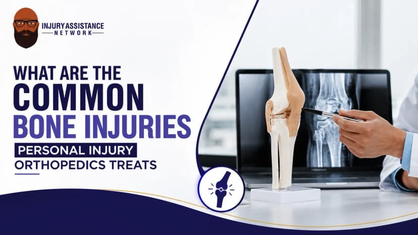 Bone fracture diagnosis and treatment in personal injury orthopedics