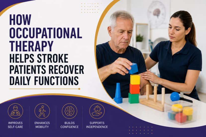 How Occupational Therapy Helps Stroke Patients Recover Daily Functions